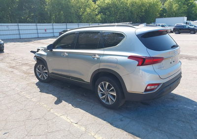 2020 Hyundai Santa Fe Limited, Left Front damage, Iaai lot 45762764, photo 3 of 16