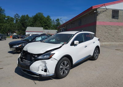 2020 Nissan Murano Sv Intelligent Awd, Front End damage, Iaai lot 45579800, photo 2 of 17