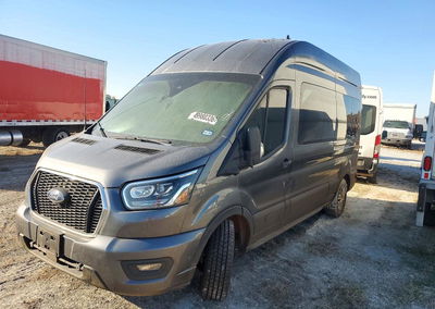2023 Ford Transit T-350, daño Burn - Interior, Copart lote 49980336