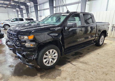2021 Chevrolet Silverado K1500 Custom, Front End damage, Copart lot 73254436