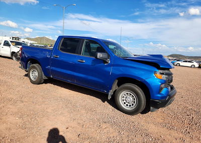 2022 Chevrolet Silverado C1500, daño Frontal, Copart lote 71823676, foto 4 de 12