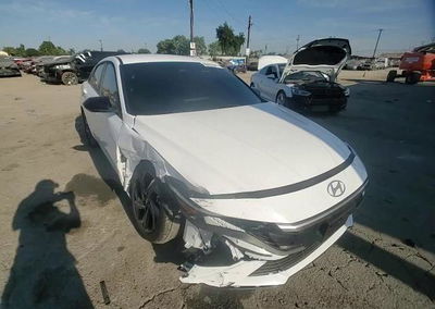 2026 Hyundai Elantra Sel Sport, Front End damage, Copart lot 66479546, photo 13 of 14