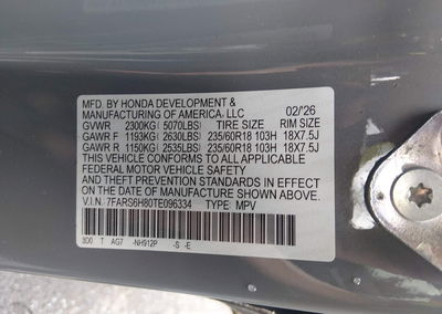 2026 Honda Cr-v Hybrid Awd Sport-l, пошкодження: Left & Right Side, Iaai лот 45777485, фото 9 з 16