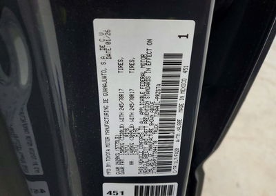 2026 Toyota Tacoma Sr, uszkodzenie: Ao, Copart lot 71660556, zdjęcie 12 z 12