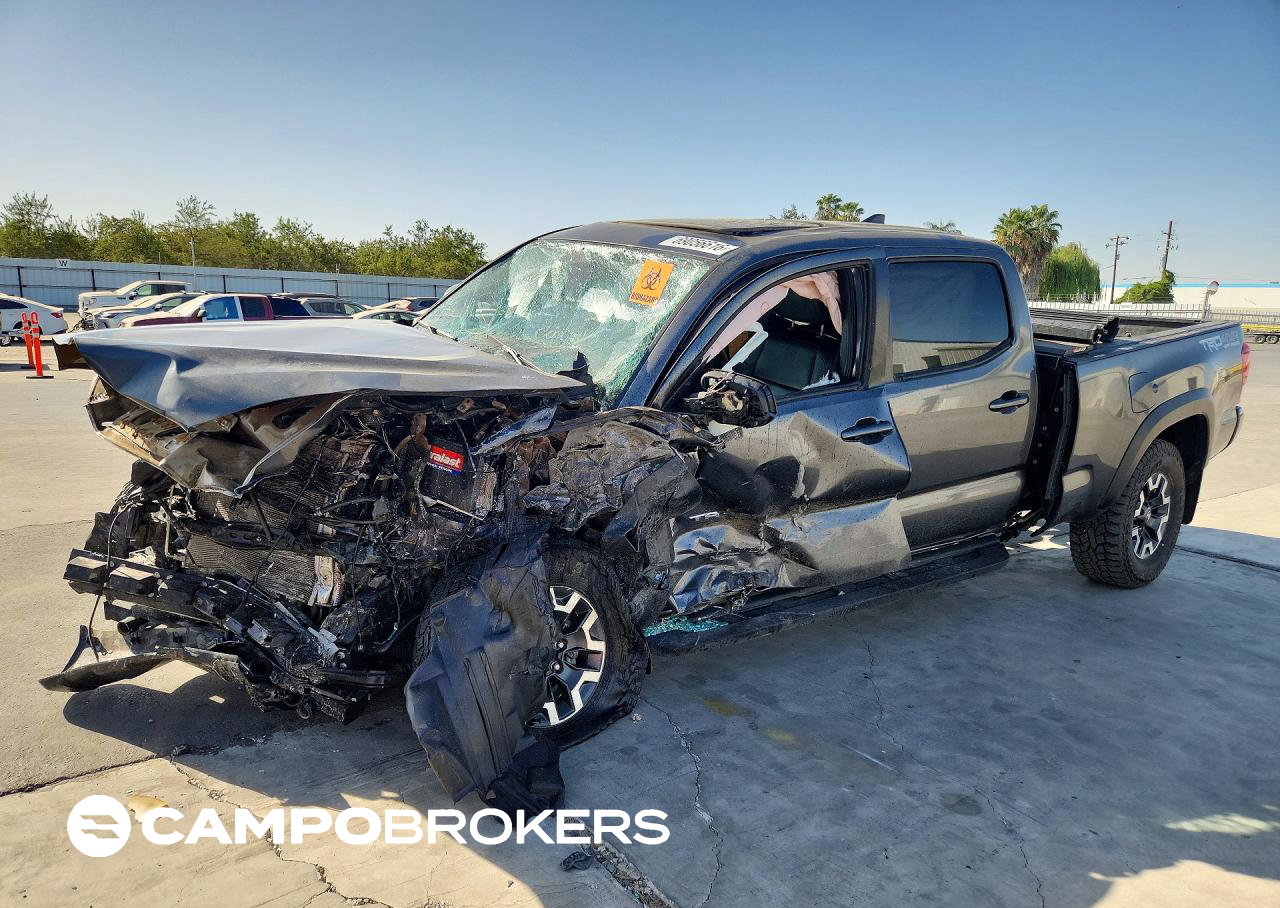 2019 Toyota Tacoma Trd Off-road, Front End damage, Copart lot 69056616