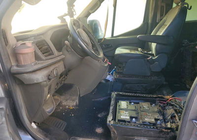 2023 Ford Transit T-350, Burn - Interior damage, Copart lot 49980336, photo 7 of 13