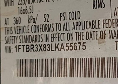 2020 Ford Transit-250 Cargo Van, uszkodzenie: Przód, Iaai lot 46356450, zdjęcie 9 z 17
