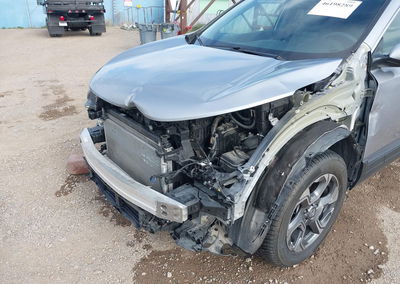 2019 Honda Cr-v Ex, daño Frontal, Iaai lote 46198289, foto 6 de 16