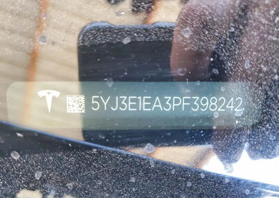 2023 Tesla Model 3, Front End damage, Copart lot 63075886, photo 12 of 13