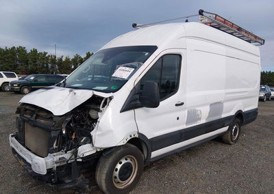 2022 Ford Transit-250 Cargo Van, daño Frontal izquierdo, Iaai lote 46084604, foto 2 de 17