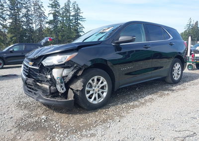 2019 Chevrolet Equinox Lt, Front End damage, Iaai lot 46166821, photo 2 of 20