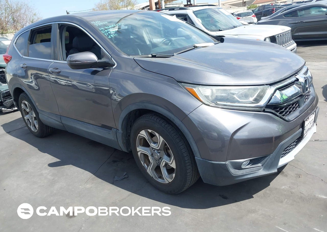 2019 Honda Cr-v Ex-l, пошкодження: Лівий перед, Iaai лот 46089407