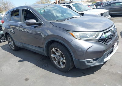 2019 Honda Cr-v Ex-l, пошкодження: Лівий перед, Iaai лот 46089407