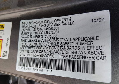 2025 Acura Tlx Technology Package, пошкодження: Передня частина, Iaai лот 46063002, фото 9 з 16