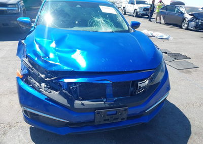 2020 Honda Civic Lx, daño Frontal, Iaai lote 45926020, foto 6 de 16
