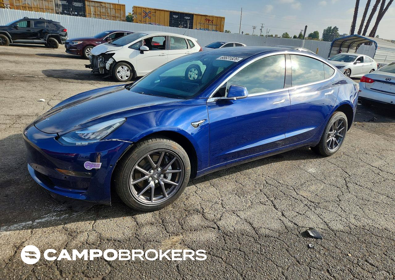 2019 Tesla Model 3, uszkodzenie: Podwozie, Copart lot 68631826