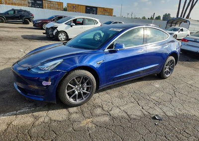 2019 Tesla Model 3, Undercarriage damage, Copart lot 68631826