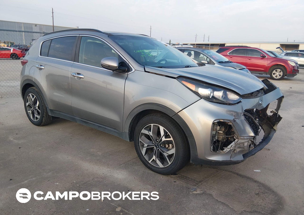 2020 Kia Sportage Ex, daño Frontal, Iaai lote 45965357