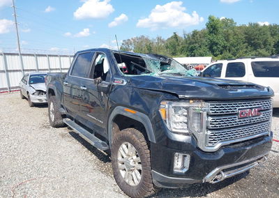 2022 Gmc Sierra 2500hd 4wd  Standard Bed Denali, Rollover damage, Iaai lot 46092894, photo 6 of 15