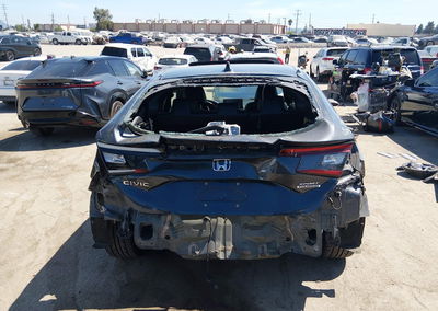 2023 Honda Civic Sport Touring, Rear damage, Iaai lot 45926587, photo 16 of 16