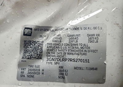 2024 Chevrolet Equinox 2lt, uszkodzenie: Bok, Copart lot 65529606, zdjęcie 13 z 15