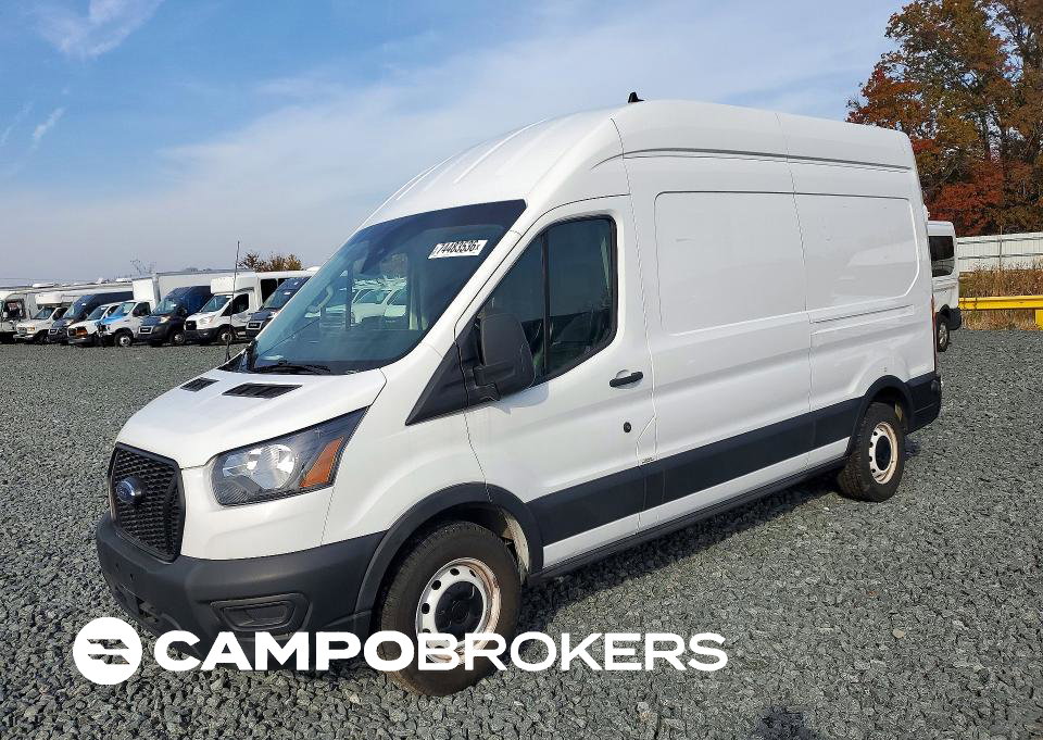 2022 Ford Transit T- - Delivery Van, uszkodzenie: Bok, Copart lot 74483536
