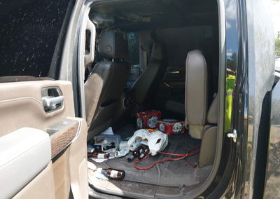 2021 Gmc Sierra 2500hd 4wd  Standard Bed Denali, пошкодження: Engine Burn, Iaai лот 46238337, фото 7 з 11