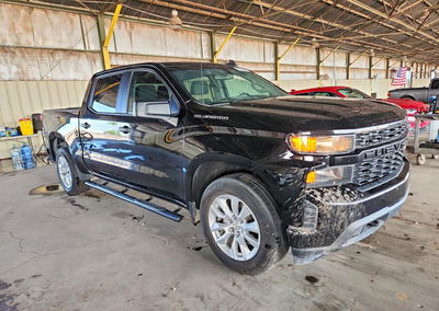2020 Chevrolet Silverado C1500 Custom, daño Abolladuras/rayones menores, Copart lote 71036126, foto 4 de 12