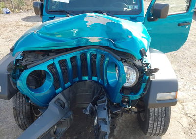 2020 Jeep Wrangler Unlimited Sport S 4x4, daño Frontal, Iaai lote 46259955, foto 10 de 16