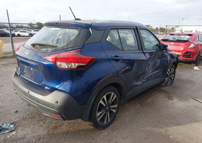 2020 Nissan Kicks Sv Xtronic Cvt, пошкодження: Правий бік, Iaai лот 46296632, фото 4 з 16