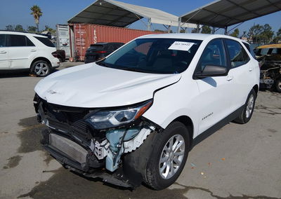 2020 Chevrolet Equinox Fwd Ls, daño Frontal, Iaai lote 46178941, foto 2 de 19