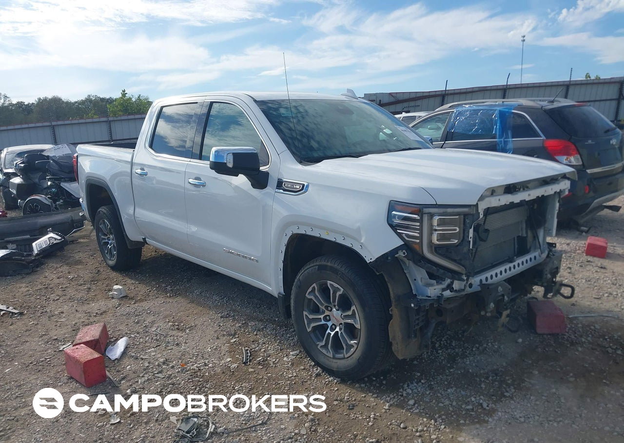 2026 Gmc Sierra 1500 , Short Bed, Slt, Rwd, uszkodzenie: Przód, Iaai lot 46407815
