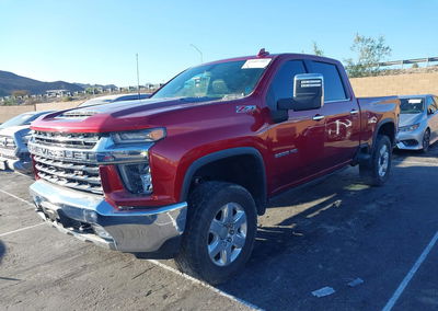 2022 Chevrolet Silverado 2500hd 4wd  Standard Bed Ltz, пошкодження: Theft, Iaai лот 46234108, фото 2 з 11