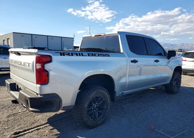 2021 Chevrolet Silverado K1500 Trail Boss Custom, daño Frontal, Copart lote 71653856, foto 3 de 14