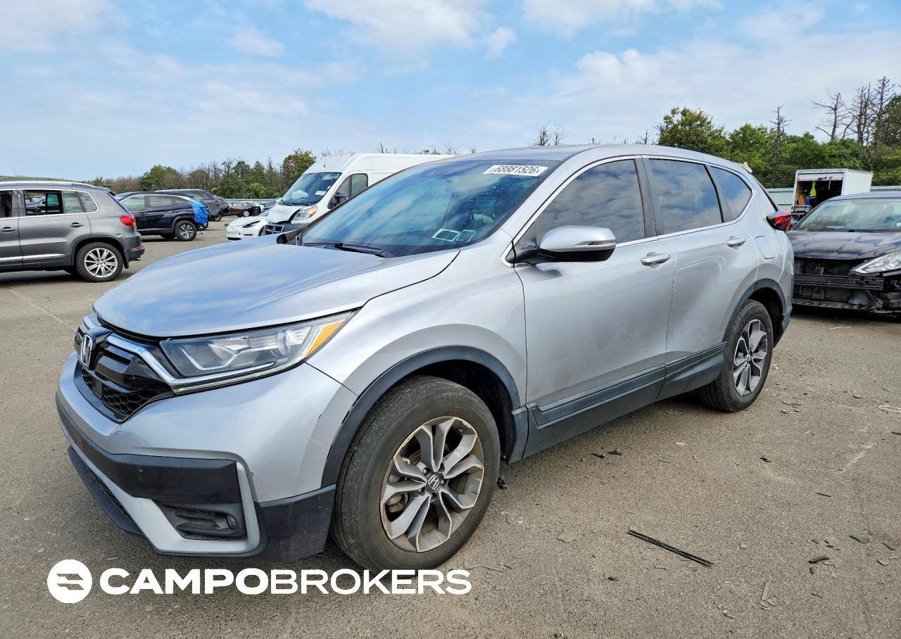 2022 Honda Cr-v Ex, пошкодження: Задня частина, Copart лот 68881526