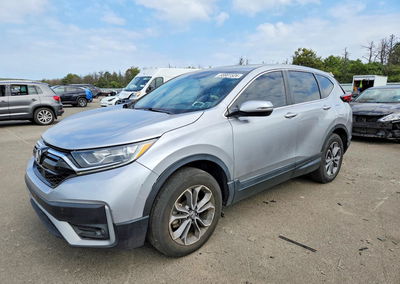 2022 Honda Cr-v Ex, daño Trasero, Copart lote 68881526