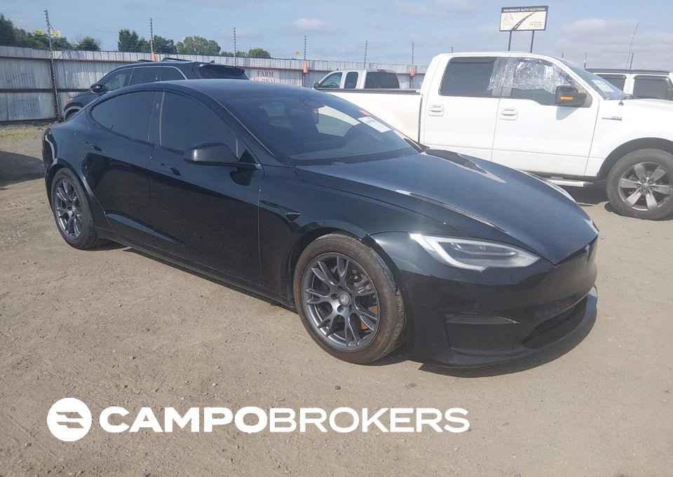 2021 Tesla Model S Long Range Dual Motor All-wheel Drive, uszkodzenie: Prawy przód, Iaai lot 45475040