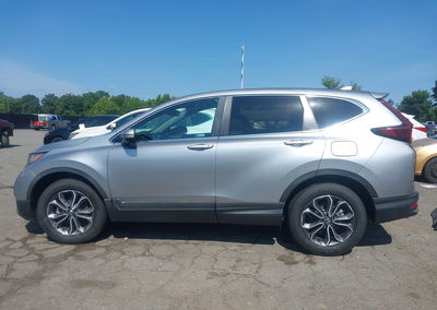 2022 Honda Cr-v Awd Ex-l, daño Theft, Iaai lote 45605532, foto 14 de 16