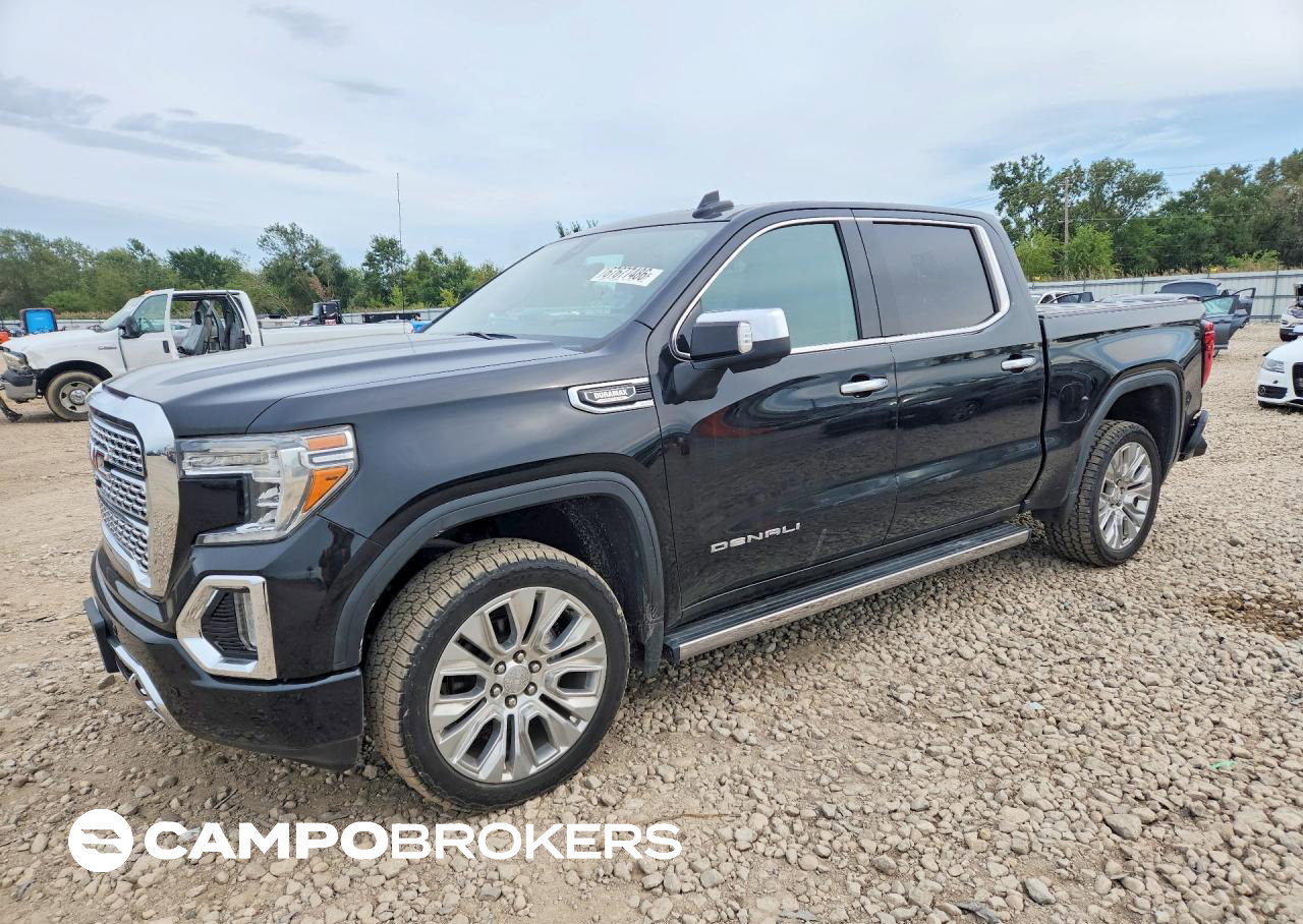 2020 Gmc Sierra K1500 Denali, daño Trasero, Copart lote 67677486