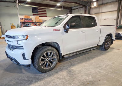 2021 Chevrolet Silverado K1500 Rst, пошкодження: Burn - Engine, Copart лот 71463056
