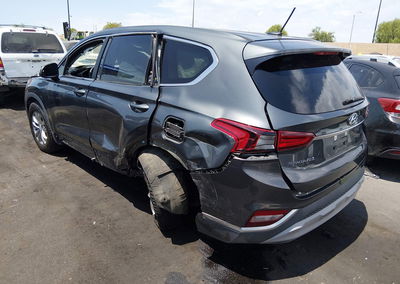 2020 Hyundai Santa Fe Se, uszkodzenie: Lewy tył, Iaai lot 45855508, zdjęcie 3 z 19