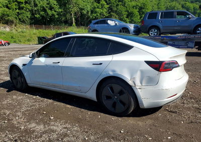 2023 Tesla Model 3, daño Frontal, Copart lote 57538826, foto 2 de 12