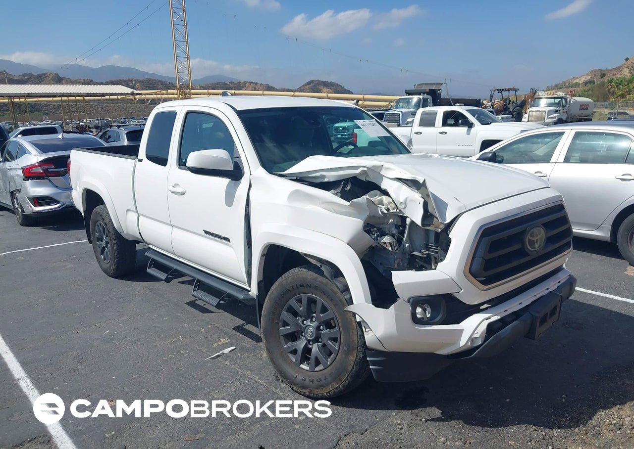 2021 Toyota Tacoma Sr5 V6, пошкодження: Правий перед, Iaai лот 46115287