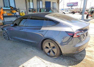2023 Tesla Model 3, Front End damage, Copart lot 63075886, photo 2 of 13