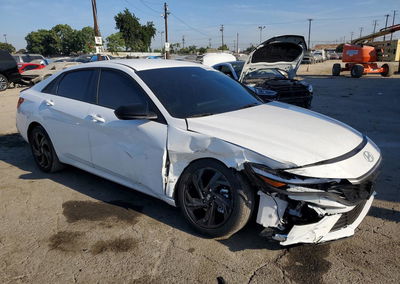 2026 Hyundai Elantra Sel Sport, Front End damage, Copart lot 66479546, photo 4 of 14