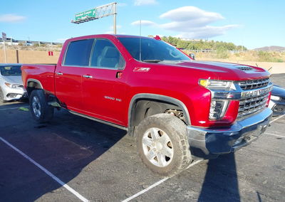 2022 Chevrolet Silverado 2500hd 4wd  Standard Bed Ltz, Theft damage, Iaai lot 46234108