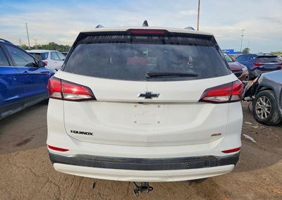 2022 Chevrolet Equinox Rs, daño Lateral, Copart lote 71220116, foto 6 de 12
