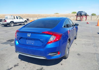 2020 Honda Civic Lx, daño Frontal, Iaai lote 45926020, foto 4 de 16