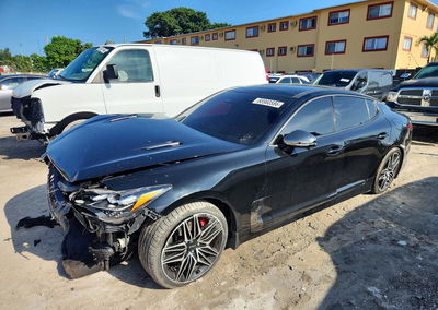 2023 Kia Stinger Gt2, daño Frontal, Copart lote 68960586, foto 1 de 12