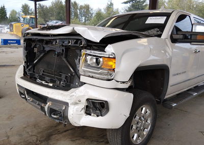 2019 Gmc Sierra 3500hd Denali, пошкодження: Передня частина, Iaai лот 46168037, фото 6 з 16